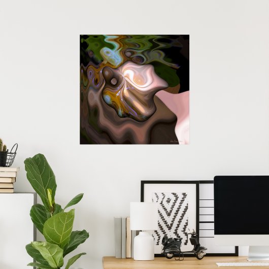 Lady Godiva Poster (Heimbüro)