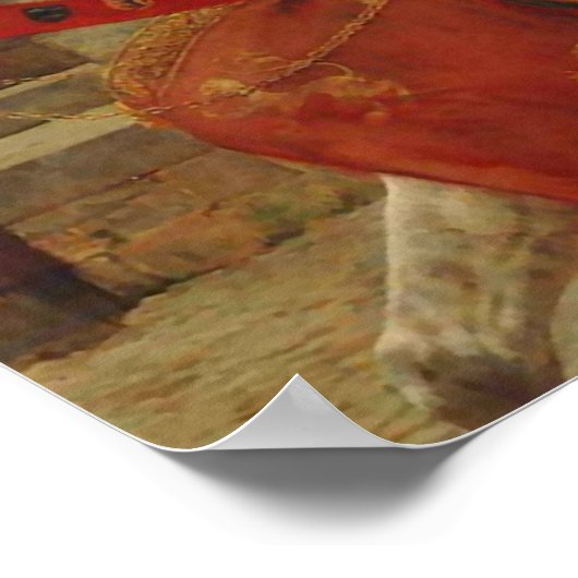 Lady Godiva Poster (Ecke)