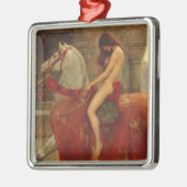 Lady Godiva-Verzierung Ornament Aus Metall (Links)