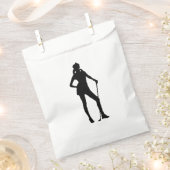 Lady Golf Sport Design Geschenktütchen (Ausgeschnitten)