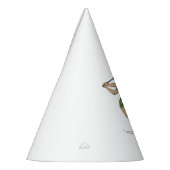 Lady Golfer Happy Birthday Partyhütchen (Links)