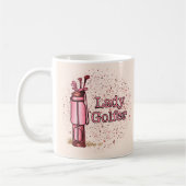 Lady Golfer Kaffeetasse (Links)