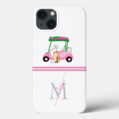 Lady Golfer Personalisiert Case-Mate iPhone Hülle (Rückseite)