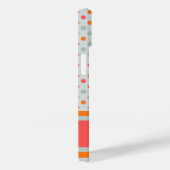 Lady Golfer Unique Polka dots Monogramm Case-Mate iPhone Hülle (Rückseite / Rechts)