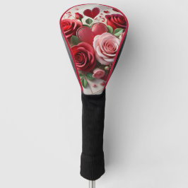 Lady Golfer Valentine's Day Golf Headcover