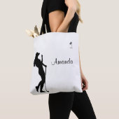 Lady Golfer White Personal Tasche (Von Nahem)