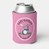Lady Golfers haben mehr Laufwerk kann kühler Dosenkühler (Kanne Rückseite)
