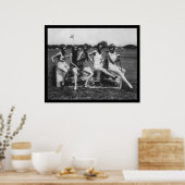 Lady Golfers Liebe Ice 1926 Poster (Küche)