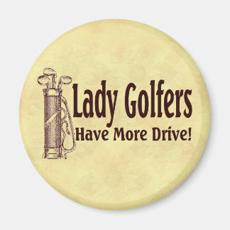 Lady Golfers Magnet