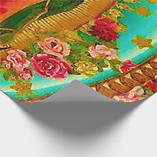 Lady Guadalupe Mexikanische St. Jungfrau Mary Geschenkpapier (Ecke)