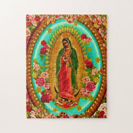 Lady Guadalupe Mexikanische St. Jungfrau Mary Puzzle
