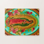 Lady Guadalupe Mexikanische St. Jungfrau Mary Puzzle (Horizontal)