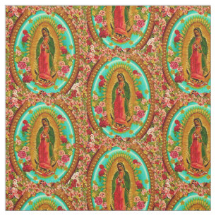 Lady Guadalupe Mexikanische St. Jungfrau Mary Stoff