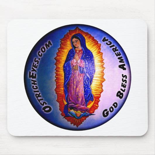 Lady Guadalupe Segen Mousepad (Vorne)