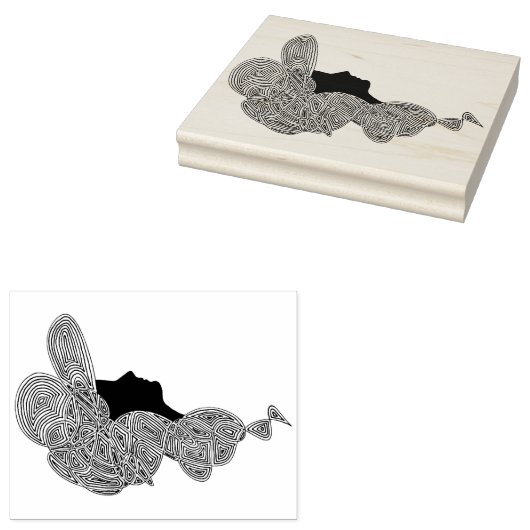 Lady Gummistempel (Stempel)