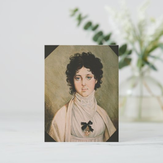 Lady Hamilton Postkarte (Stehend Vorderseite)