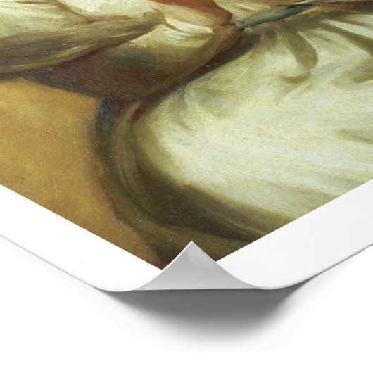 Lady Hamilton Praying Poster (Ecke)