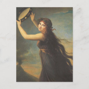 Lady Hamilton von Elisabeth Vigee Le Brun Postcard Postkarte