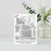 Lady Hollering bei Judge Postkarte (Stehend Vorderseite)