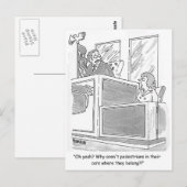 Lady Hollering bei Judge Postkarte (Vorne/Hinten)