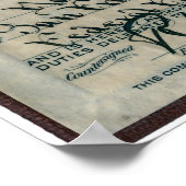 LADY HOOCH HUNTER - DAISY SIMPSON 1921 POSTER (Ecke)