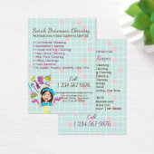 Lady HouseKeeper-Informationskarte für die Janitor (Schreibtisch)