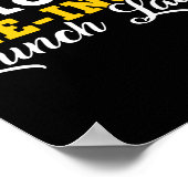 Lady I Liebe Bee zum Mittagessen - Dame zum Mittag Poster (Ecke)