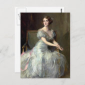 Lady Illingworth - Philip de Laszlo Postkarte (Vorne/Hinten)