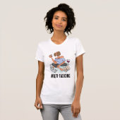 Lady Illustration Multitasking T-Shirt (Vorne ganz)
