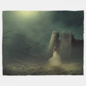 LADY im FOG Fleecedecke (Vorderseite (Horizontal))