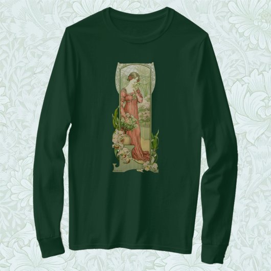 Lady im Gewächshaus T-Shirt