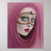 LADY IM MASQUERADE BALL POSTER (Vorne)