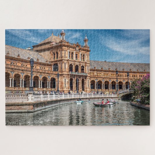 Lady im Wasser Puzzle (Horizontal)