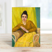 Lady im Wicker-Stuhl | Koloman Moser Karte