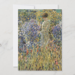 Lady in a Garden von Frederick Frieseke, Fine Art