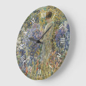 Lady in a Garden von Frederick Frieseke, Fine Art Große Wanduhr (Winkel)