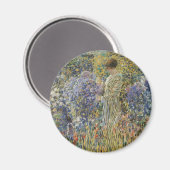 Lady in a Garden von Frederick Frieseke, Fine Art Magnet (Vorderseite/Rückseite)