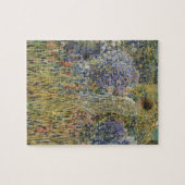 Lady in a Garden von Frederick Frieseke, Fine Art Puzzle (Horizontal)