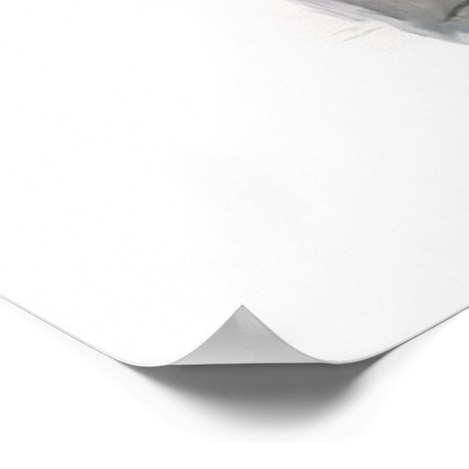 Lady in Black Poster (Ecke)