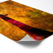 Lady in Black Poster (Ecke)