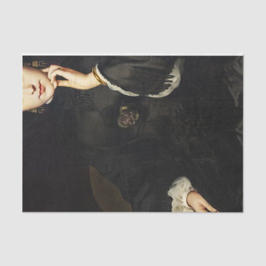 Lady in Black Seidenpapier (Vorderseite)