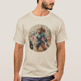 Lady in Blue Armor T-Shirt