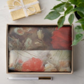 Lady in den Blume Seidenpapier (Geschenk)