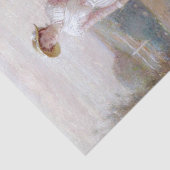 Lady in einem Bereich von Blume von Frederick Diel Seidenpapier (Ausschnitt)