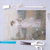 Lady in einem Bereich von Blume von Frederick Diel Seidenpapier (Handwerk)