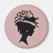 Lady in einem Bonnet 7 Blush Pink AH2010