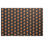 Lady in Feuerkleid in Schwarz Stoff (Yard (91,4 cm))