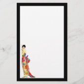 Lady in Formal Gown Briefpapier (Vorderseite)