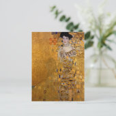 Lady in Gold Adele Gustav Klimt Postkarte (Stehend Vorderseite)