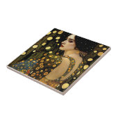 Lady in Gold Foto Print Fliese (Seite)